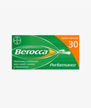 BEROCCA PERFORMANCE 30 COMPRIMIDOS EFERVESCENTES SABOR NARAN