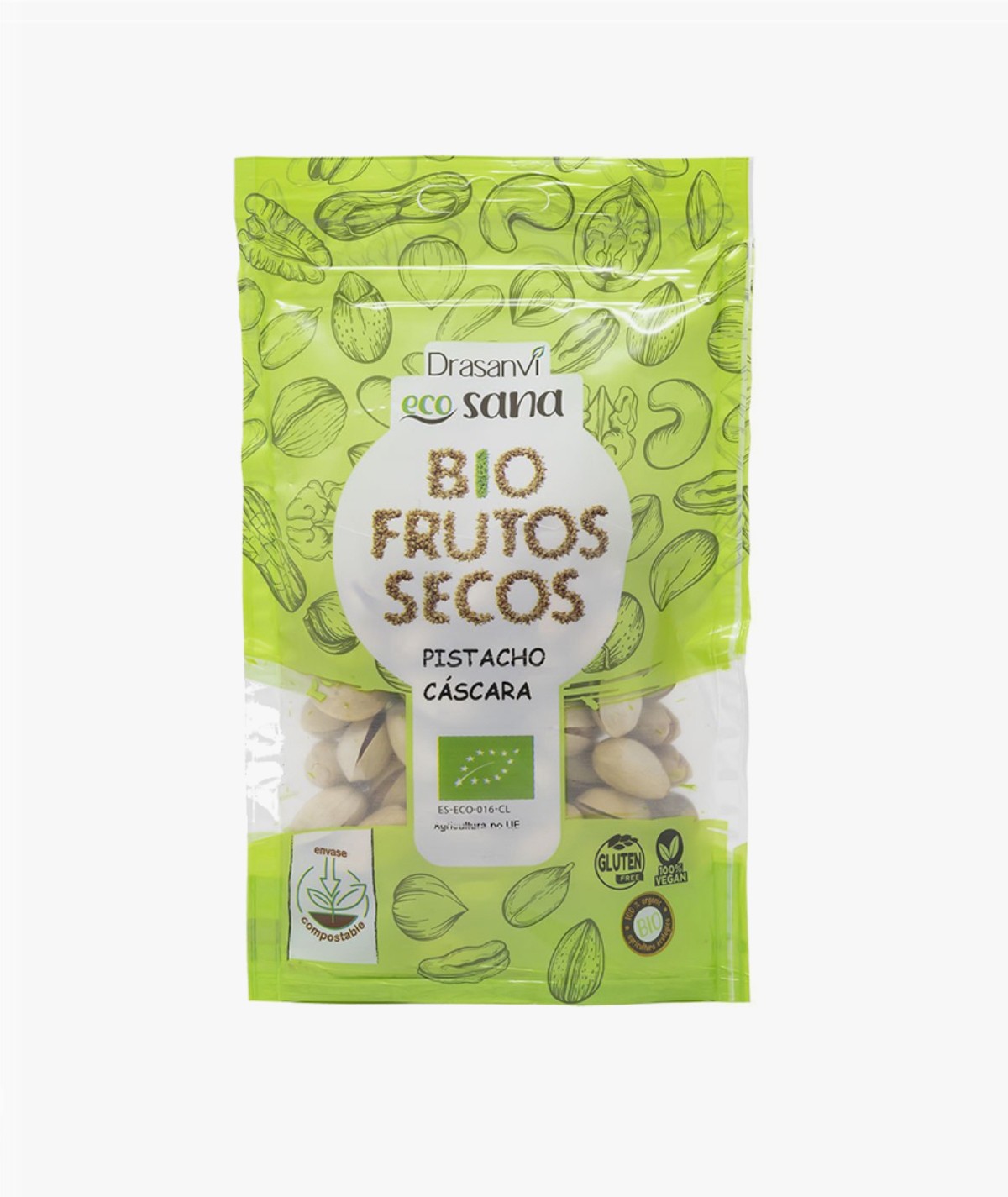 ECOSANA PISTACHO CASCARA BIO 100G