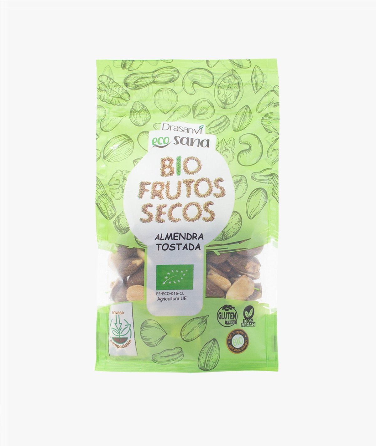 ECOSANA ALMENDRA TOSTADA BIO 100G