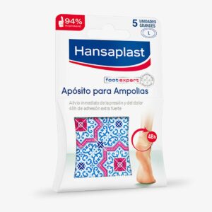 HANSAPLAST AMPOLLAS HIDROCOLOIDE TALLA GRANDE 5 UNIDADES