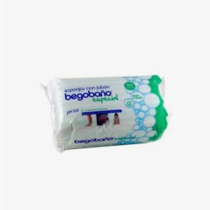 BEGOBANO ESPONJA ENJABONADA DESECHABLE 30 ESPONJAS