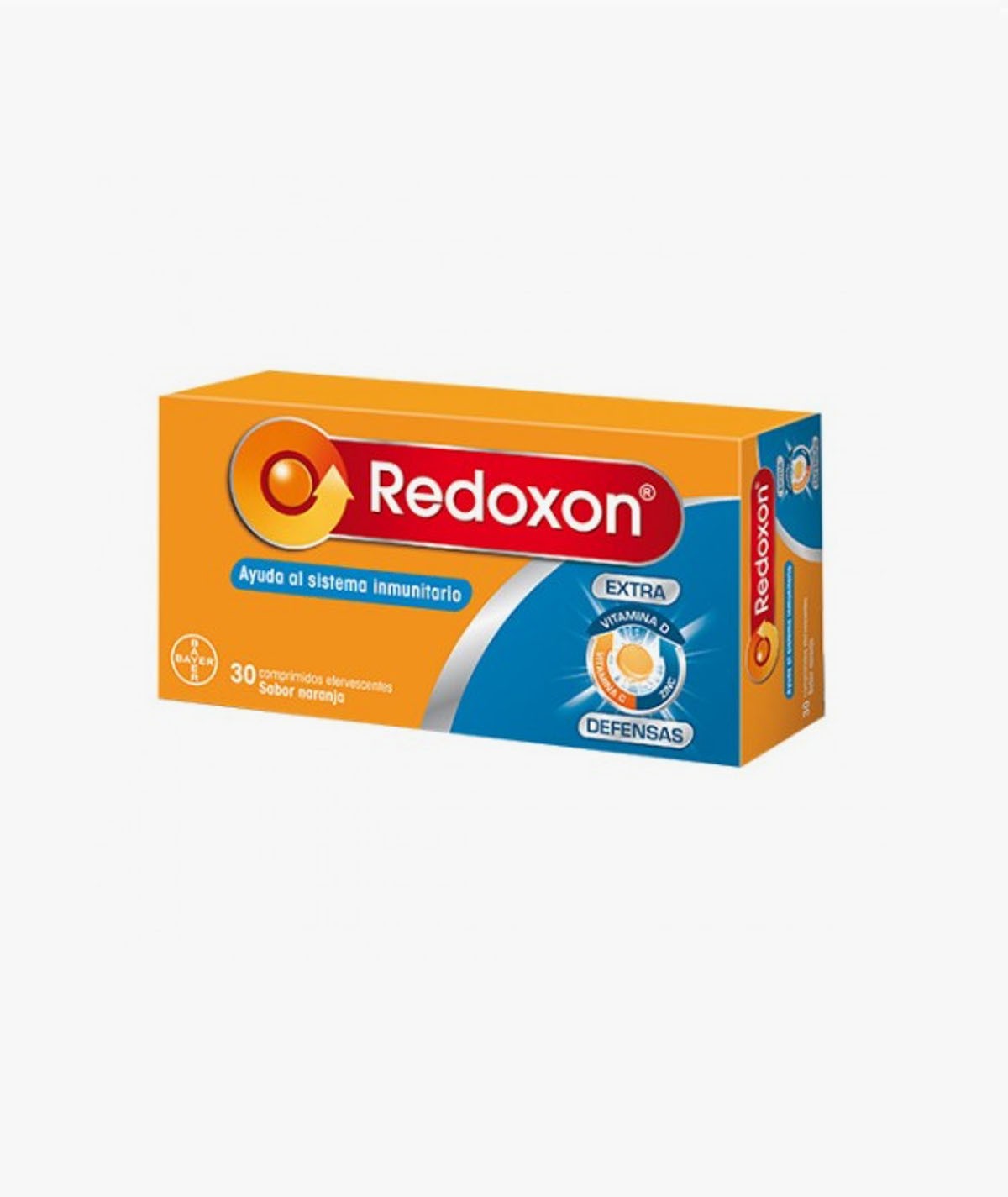 REDOXON VIT C 30 COMPRIMIDOS EFERVESCENTES SABOR NARANJA