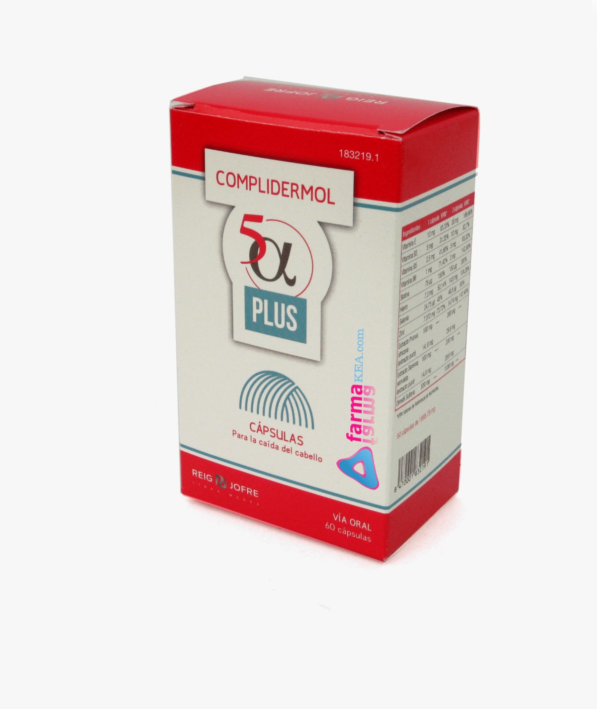 COMPLIDERMOL 5ALFA PLUS 60 CAPSULAS