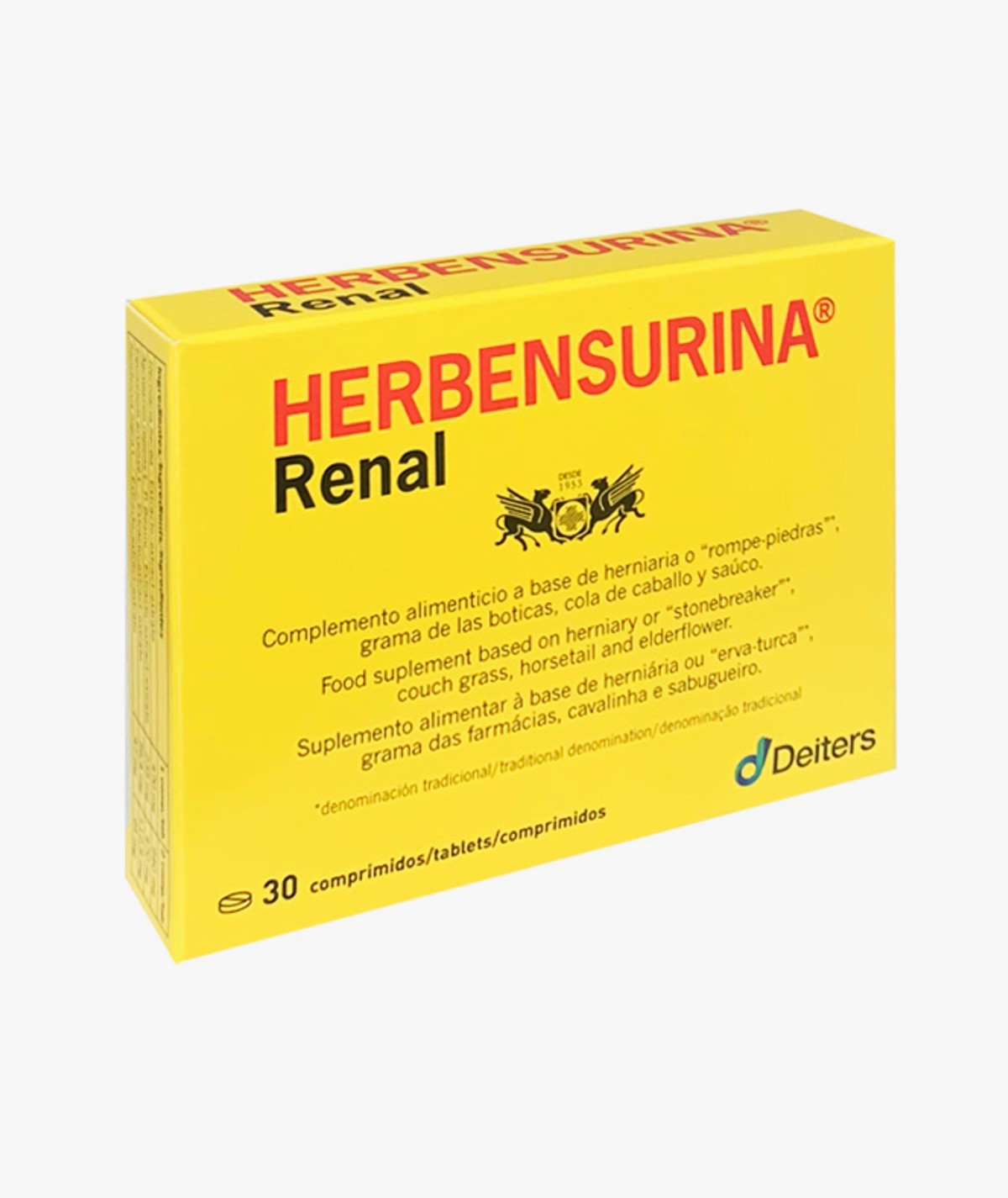 HERBENSURINA 30 COMPRIMIDOS