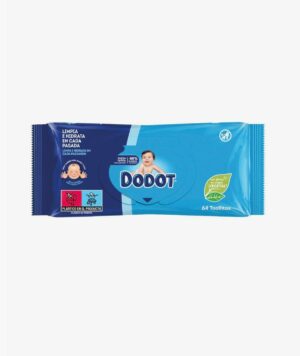 DODOT AZUL TOALLITAS HUMEDAS PARA BEBES 64 UNIDADES