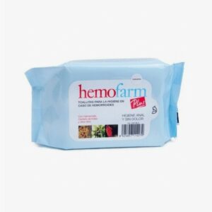 HEMOFARM PLUS TOALLITAS 40 UNIDADES