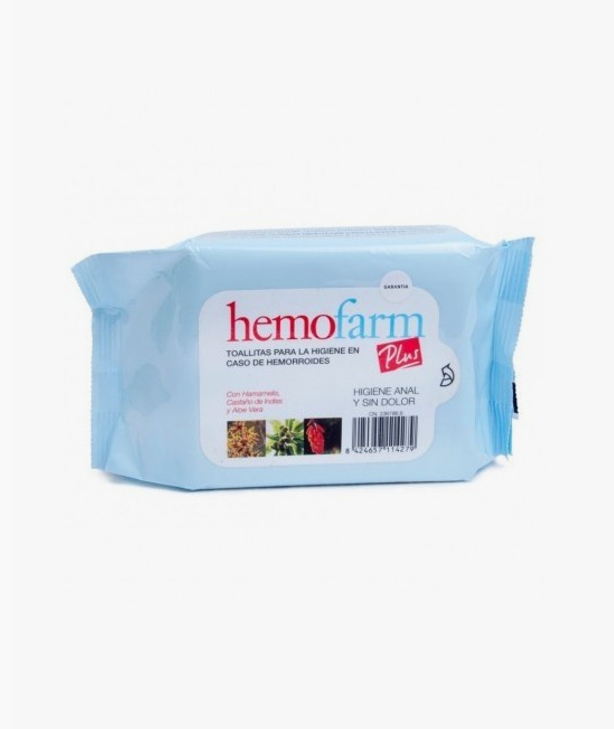 HEMOFARM PLUS TOALLITAS 40 UNIDADES