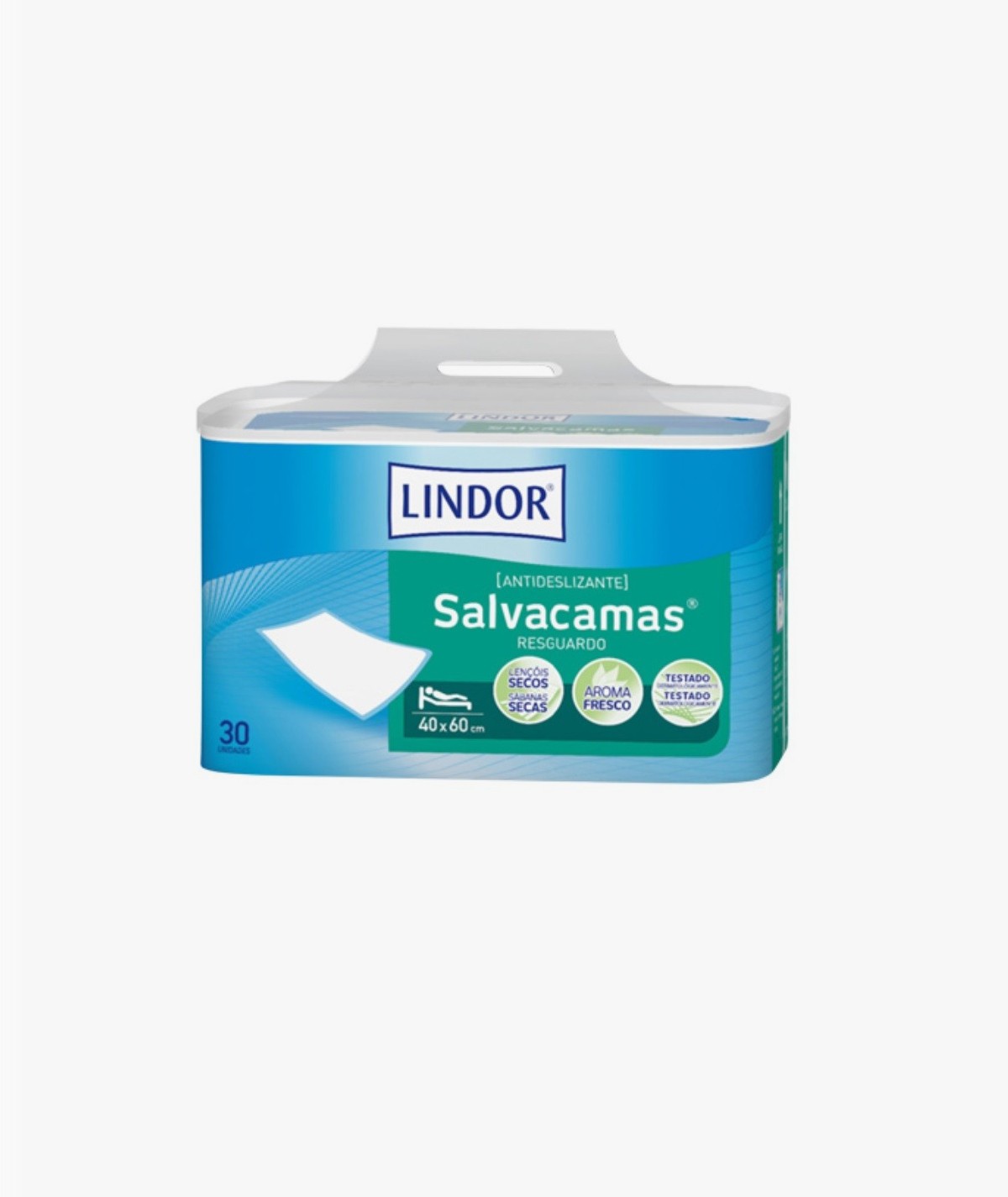 LINDOR AUSONIA SALVACAMAS 30 UNIDADES 60 CM X 40 CM