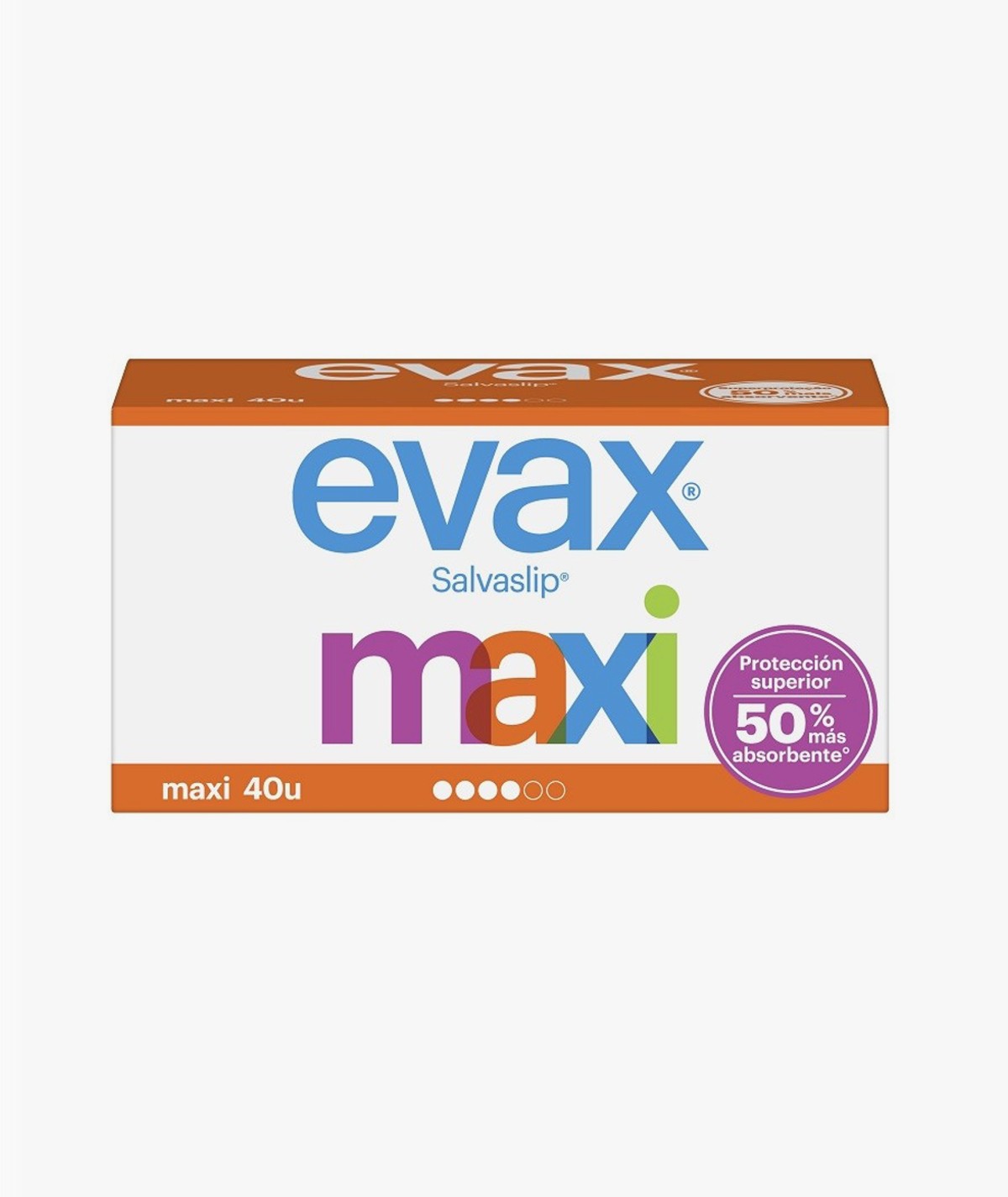 EVAX COTTONLIKE PROTECTORES PROTEGE SLIP MAXI 40 UNIDADES