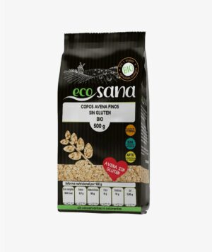 ECOSANA COPOS AVENA FINO INTEGRAL SIN GLUTEN 500G