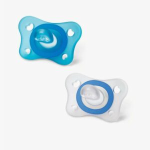 CHICCO PHYSIO CHUPETE SILICONA ORTODONTICO MINISOFT 0-2 MESES 2 UNIDADES