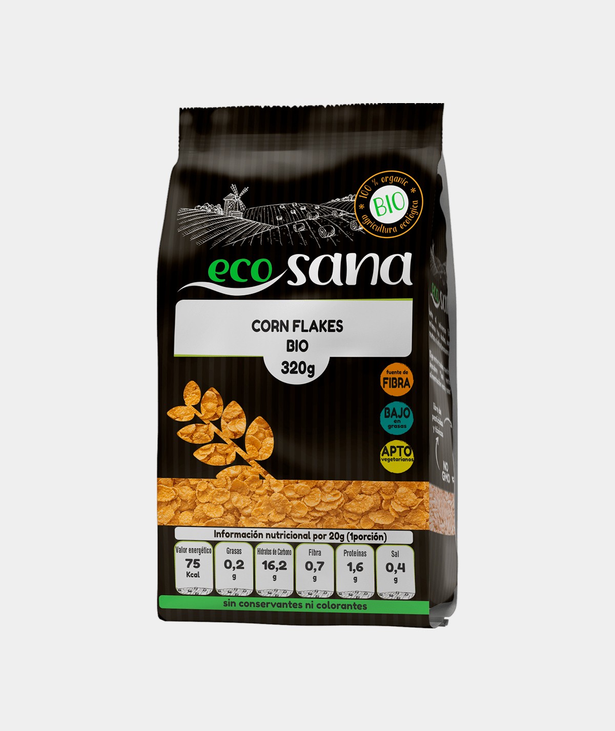 Corn Flakes Bio 320Gr