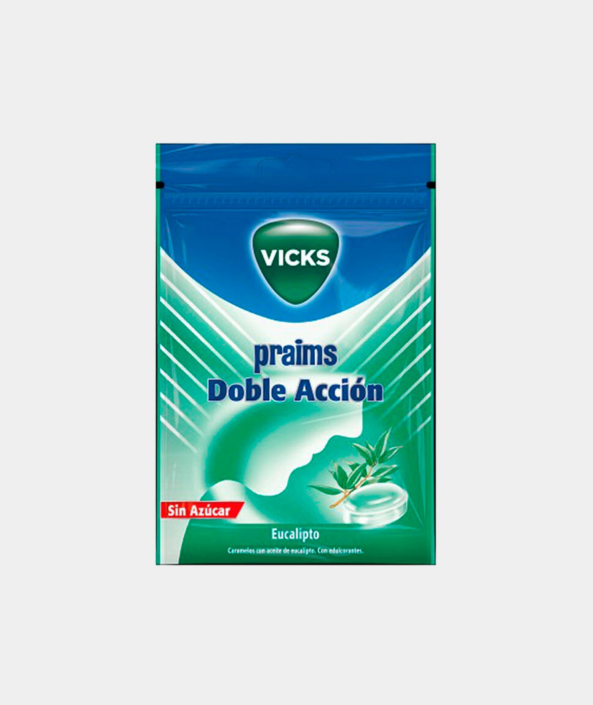Caramelos Praims Doble Accion Sin Azucar 60 G