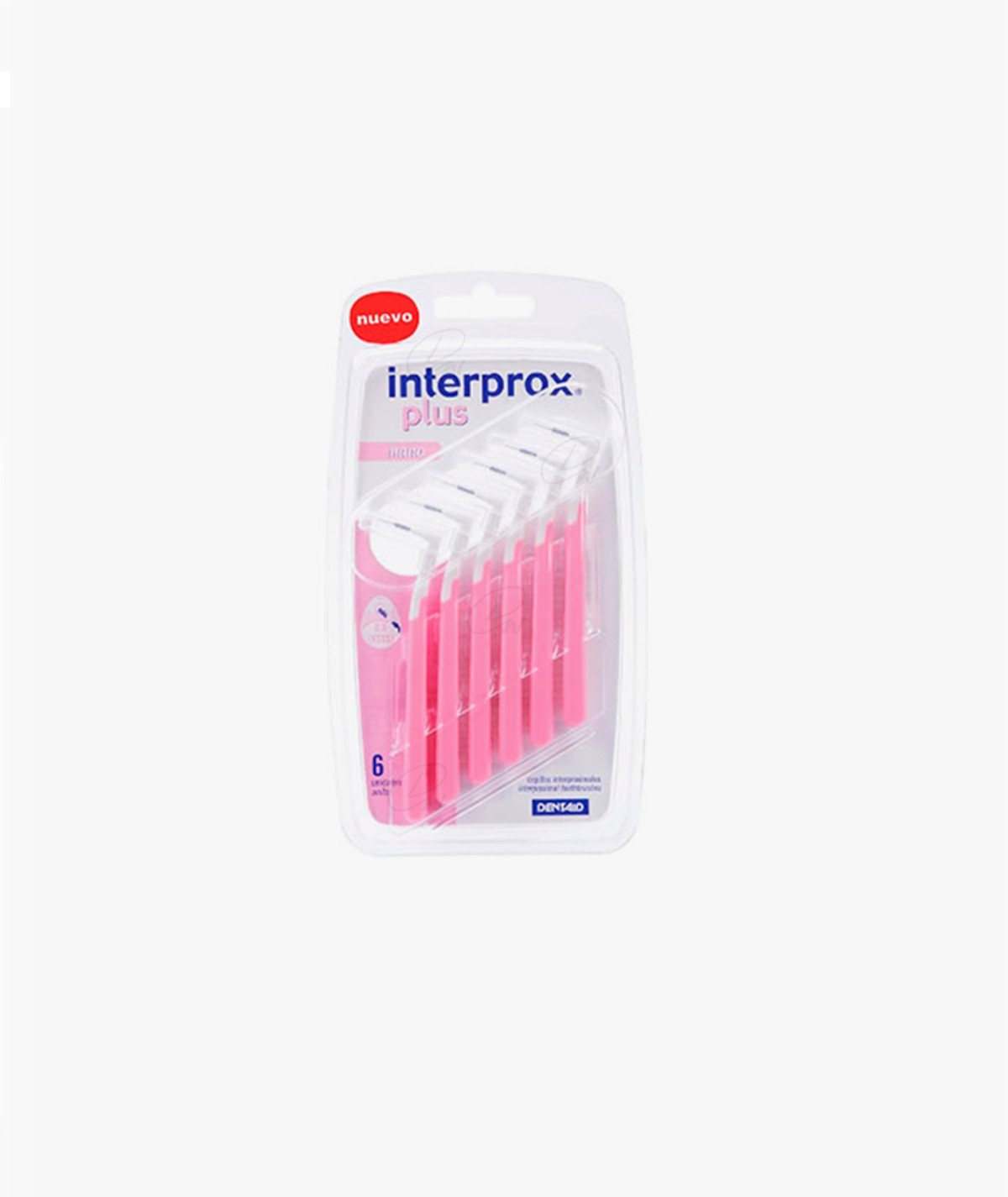 INTERPROX CEPILLO ESPACIO INTERPROXIMAL PLUS NANO 6 UNIDADES