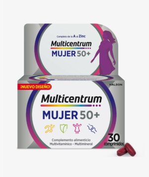 MULTICENTRUM MUJER 50+ 30 COMPRIMIDOS
