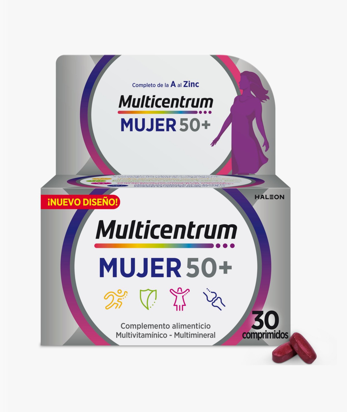 MULTICENTRUM MUJER 50+ 30 COMPRIMIDOS
