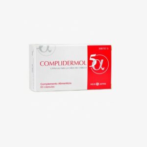COMPLIDERMOL 5ALFA 60 CAPSULAS