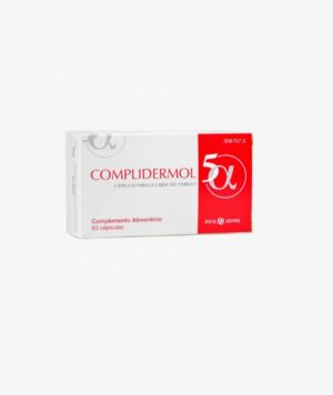 COMPLIDERMOL 5ALFA 60 CAPSULAS
