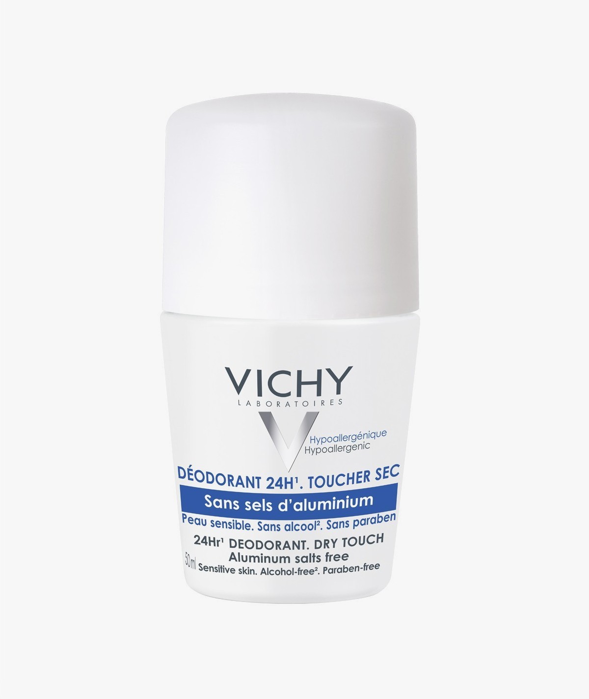 VICHY DESODORANTE 24 H SIN SALES DE ALUMINIO ROLL ON 50 ML