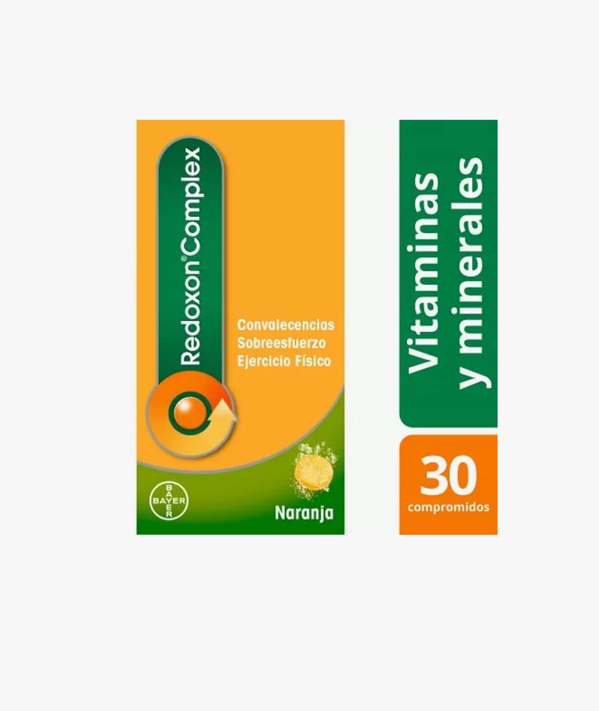 REDOXON COMPLEX 30 COMPRIMIDOS EFERVESCENTES SABOR NARANJA