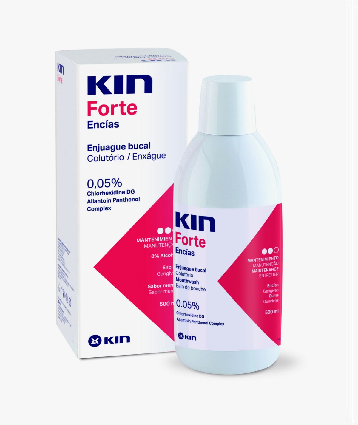 KIN FORTE ENCIAS ENJUAGUE BUCAL 500 ML