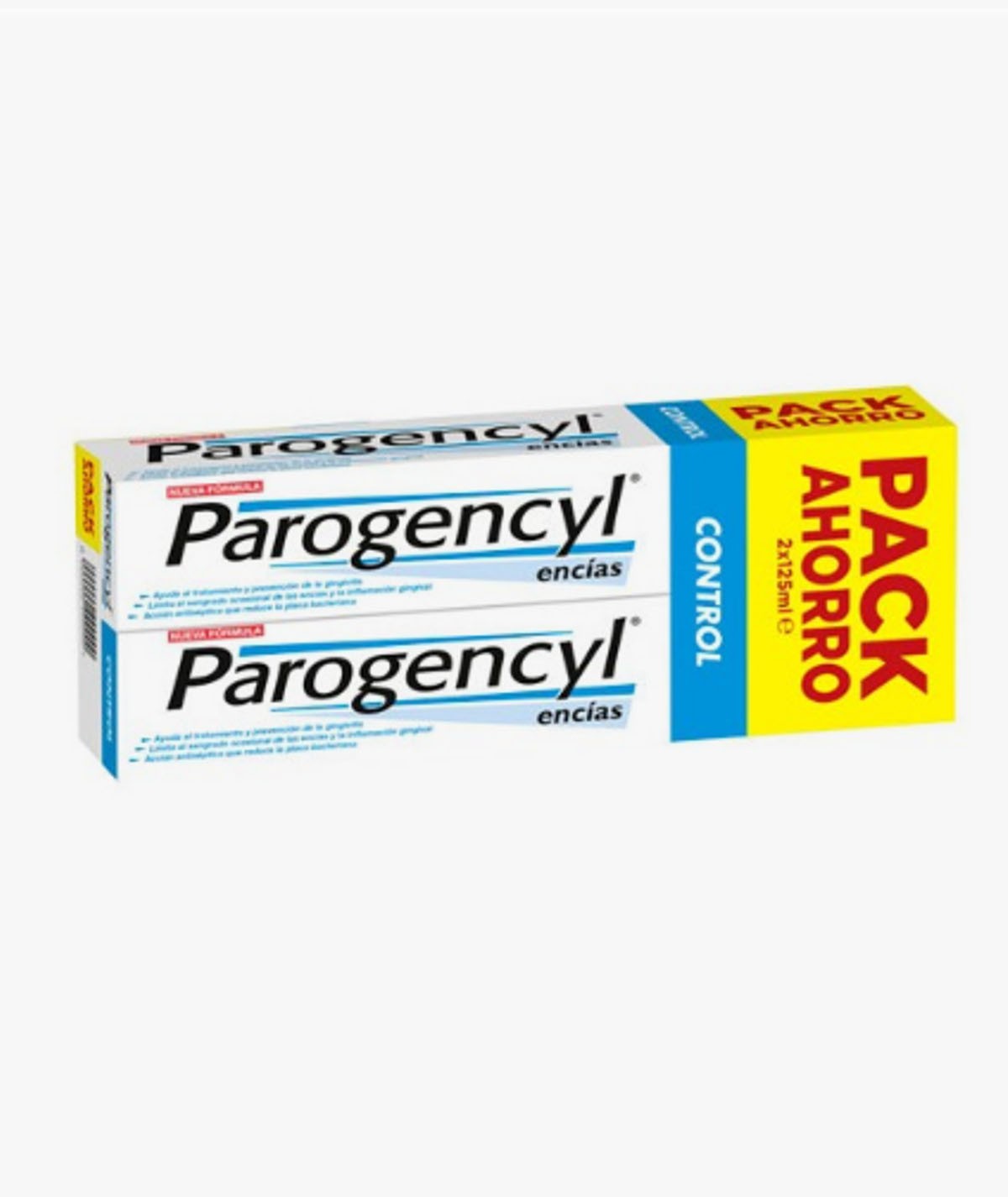 PAROGENCYL ENCIAS CONTROL DENTIFRICO DUPLO ESPECIAL 2 X 125 ML