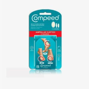 COMPEED AMPOLLAS HIDROCOLOIDE PACK MIXTO 5 UNIDADES