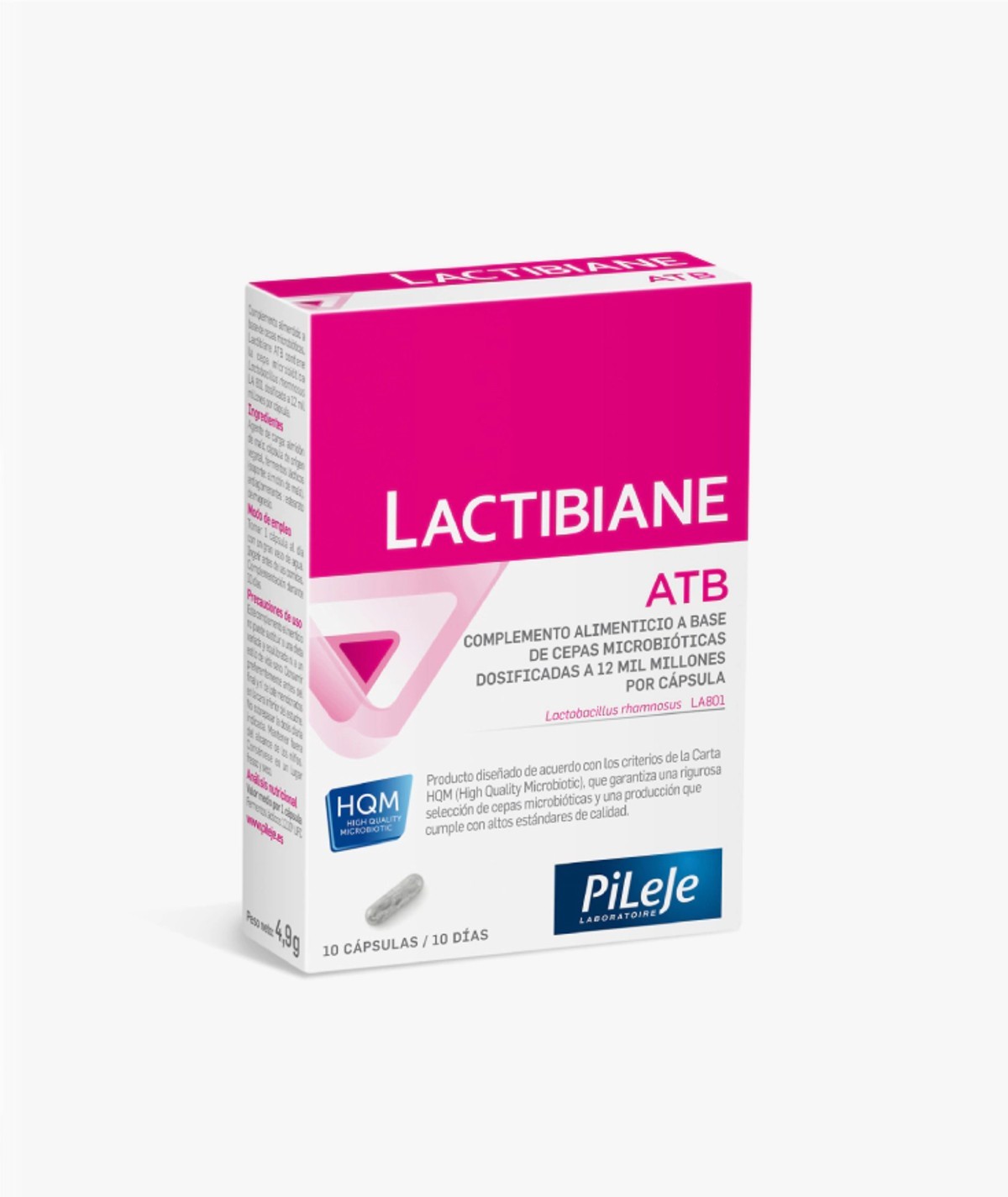 PILEJE LACTIBIANE ATB 10 CAPSULAS