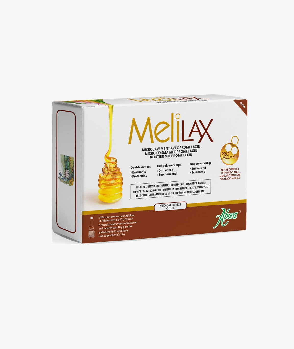 ABOCA MELILAX ADULT MICROENEMAS 6 UNIDADES 10 G