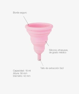 INTIMINA COMPACT COPA MENSTRUAL 1 UNIDAD TALLA B