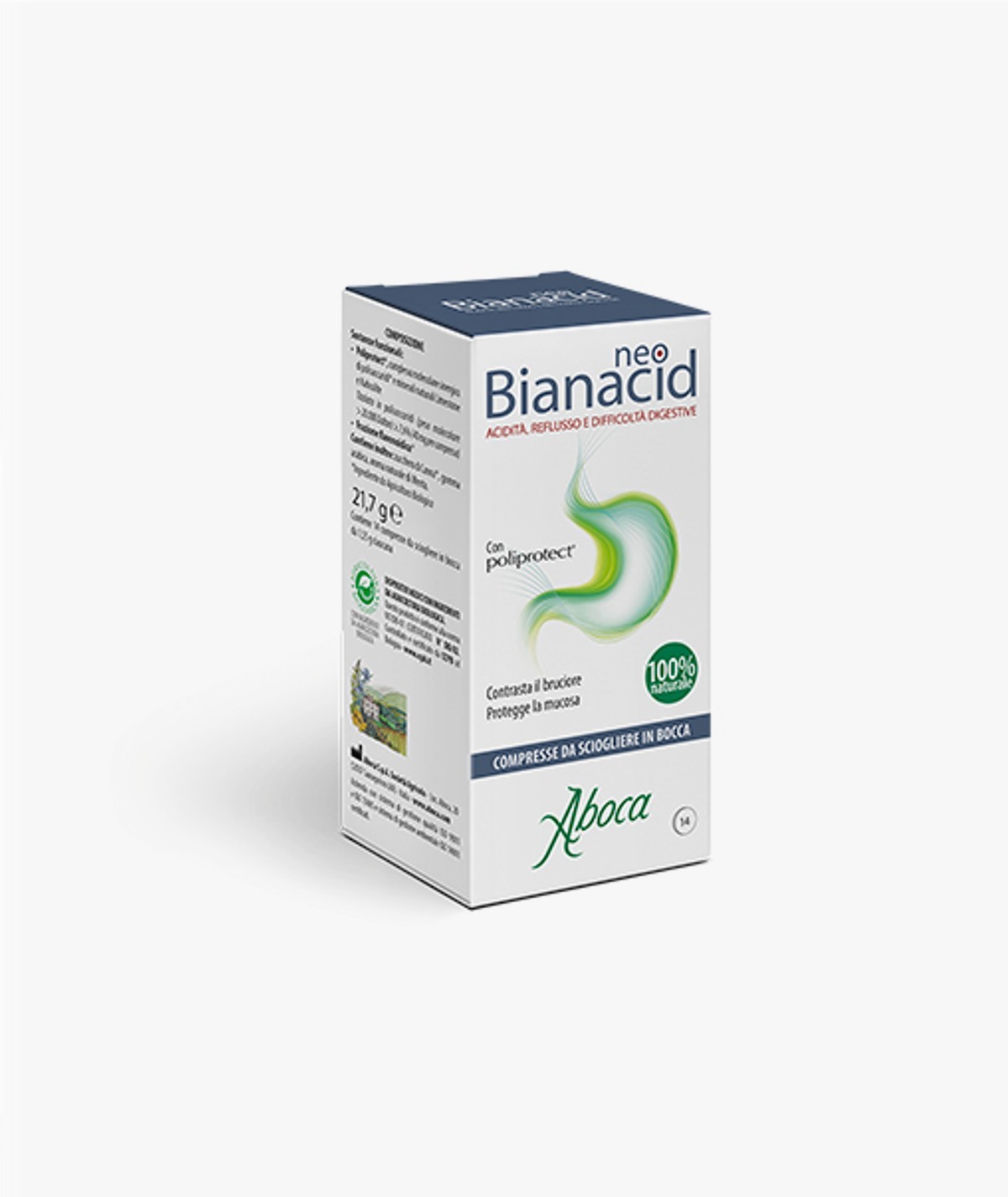 ABOCA NEOBIANACID ACIDEZ Y REFLUJO 14 COMPRIMIDOS MASTICABLES