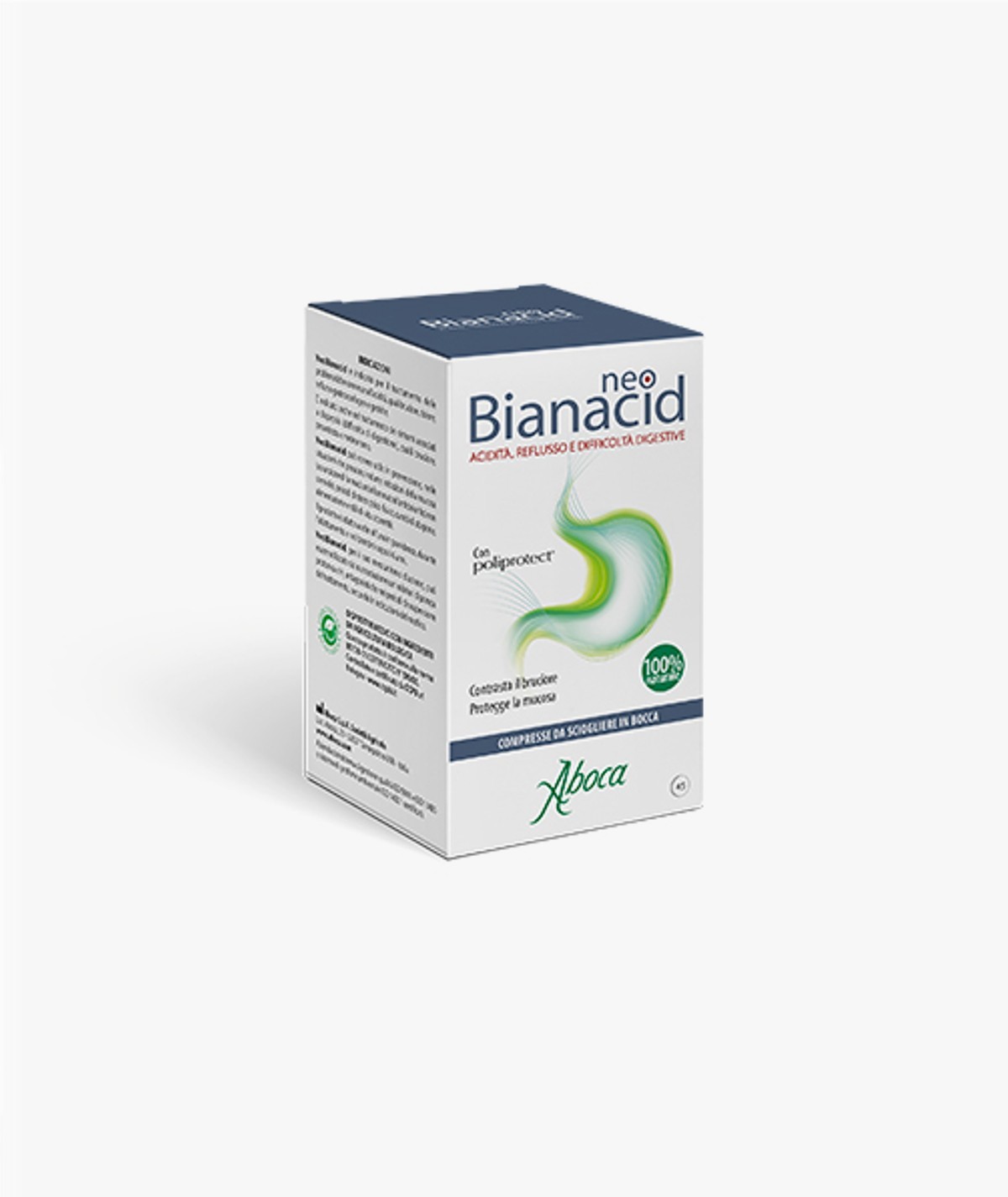 ABOCA NEOBIANACID ACIDEZ Y REFLUJO 45 COMPRIMIDOS MASTICABLES