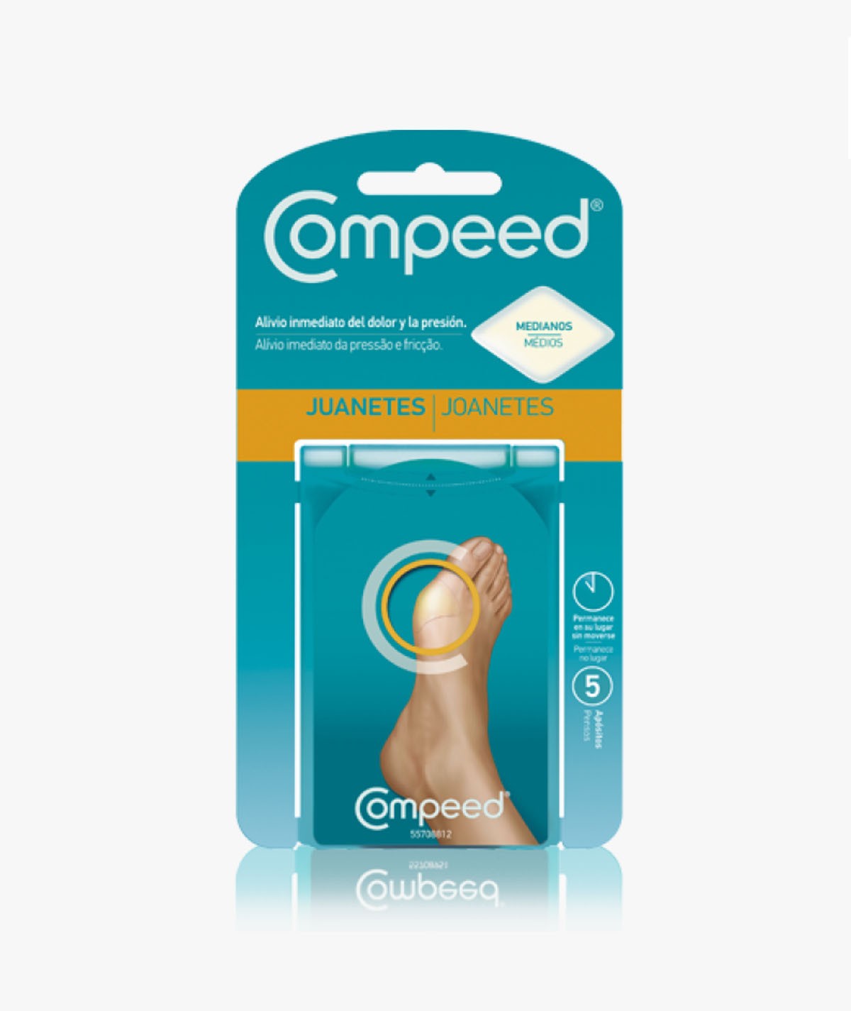 COMPEED JUANETES HIDROCOLOIDE 5 UNIDADES