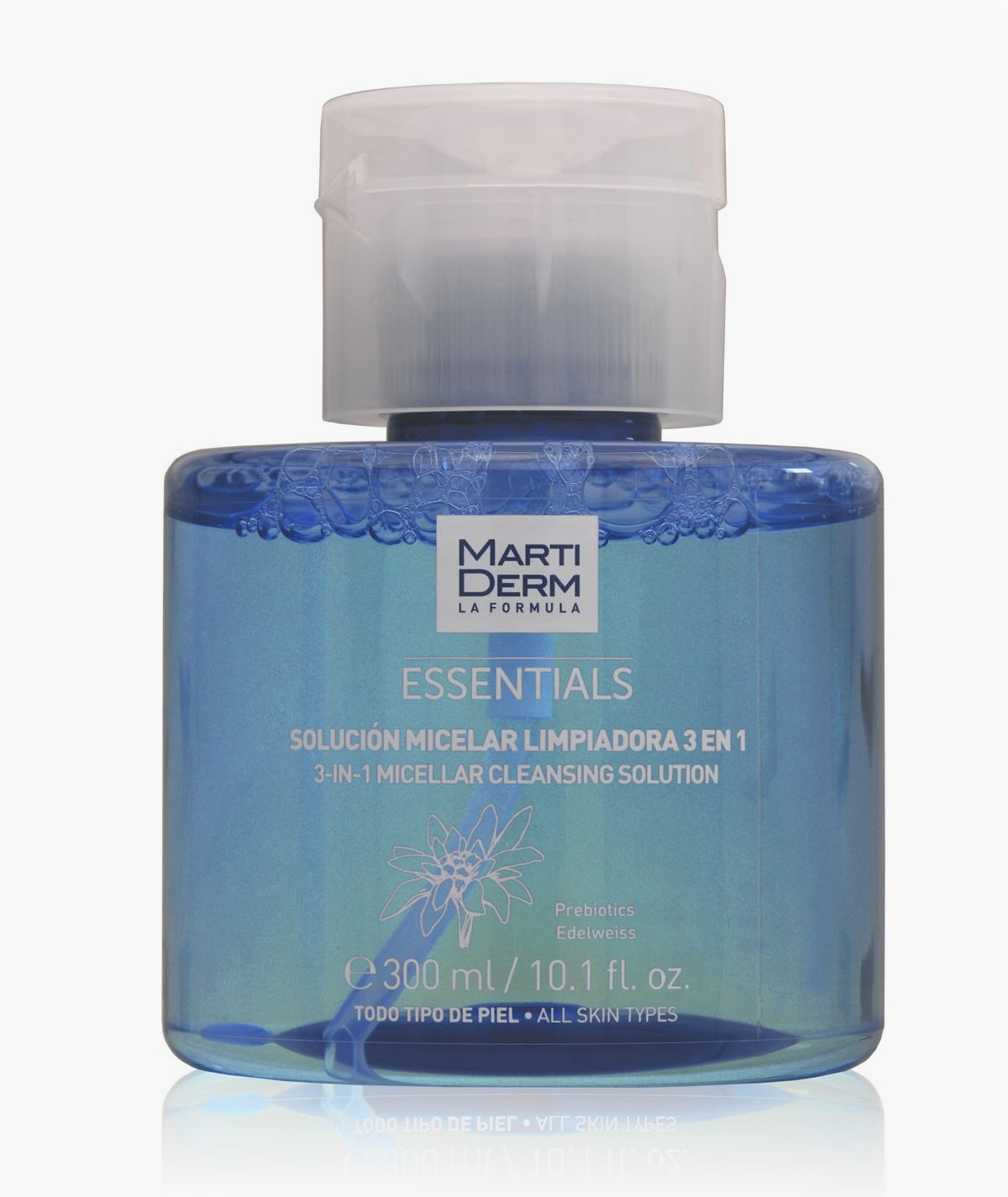 MARTIDERM SOLUCION MICELAR LIMPIADORA 3 EN 1 300 ML