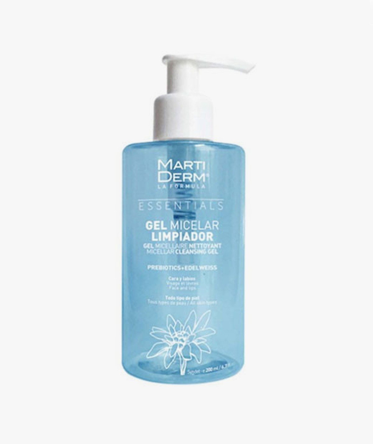 MARTIDERM GEL MICELAR LIMPIADOR 1 ENVASE 200 ML