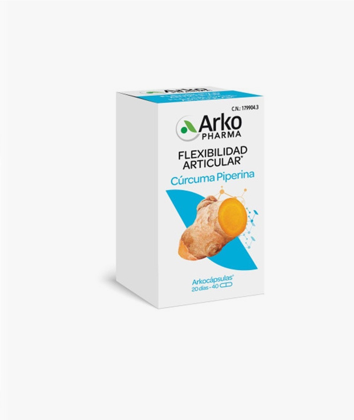 ARKOCAPSULAS CURCUMA BIO 40 CAPSULAS