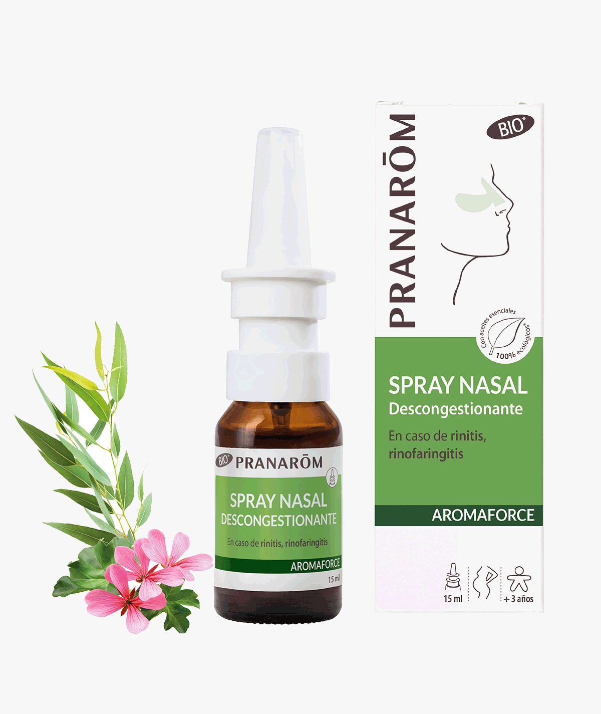 PRANAROM AROMAFORCE SPRAY NASAL 15 ML