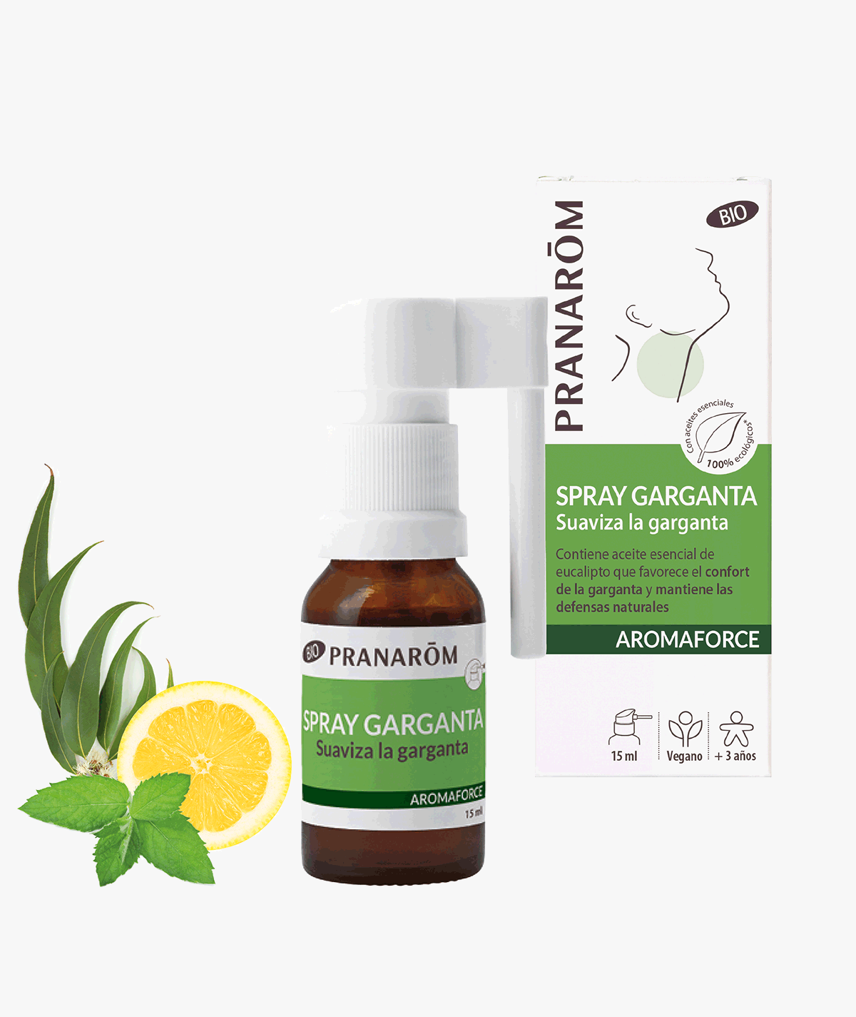PRANAROM AROMAFORCE SPRAY GARGANTA 15 ML