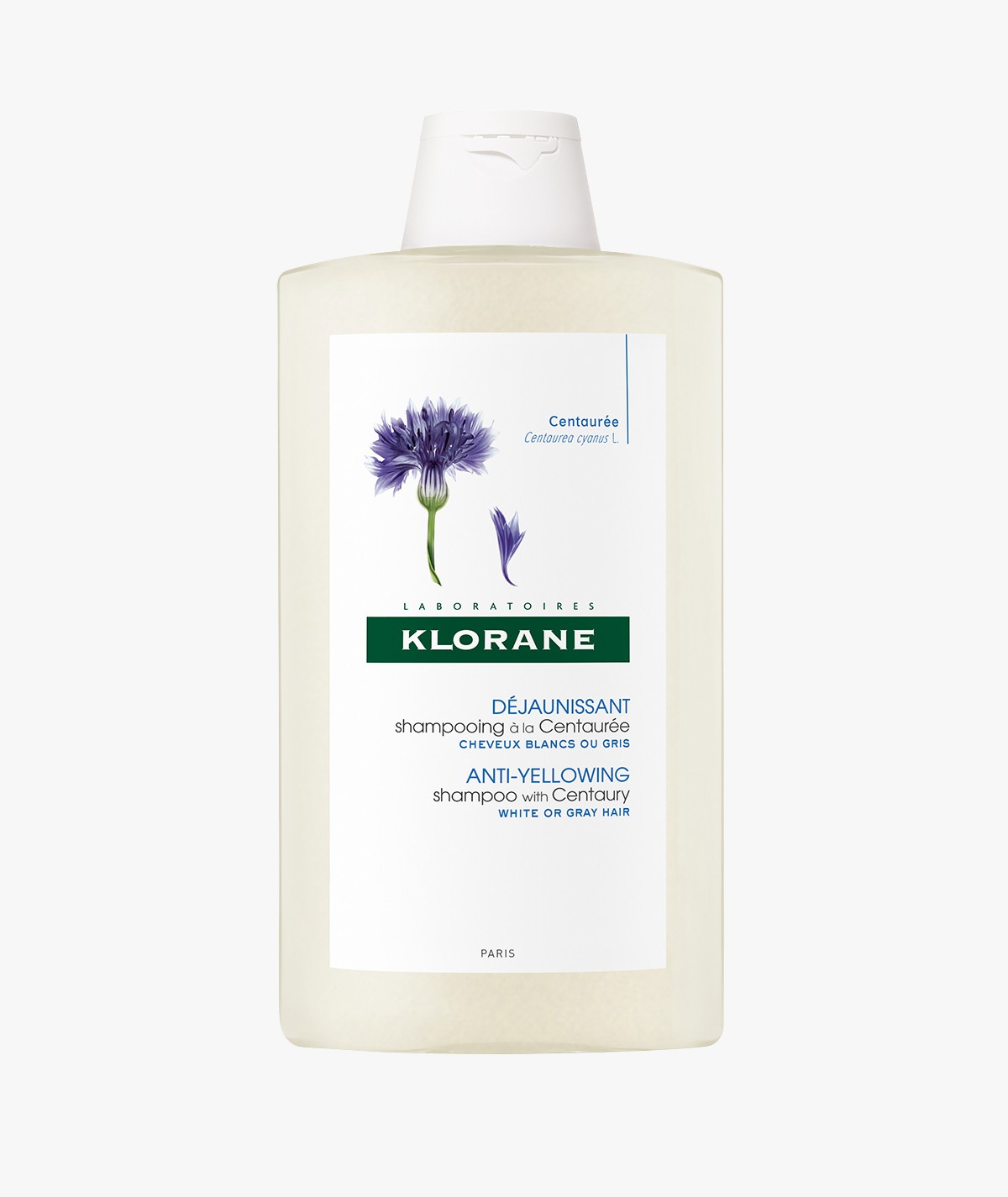 KLORANE CHAMPU A LA CENTAUREA BIO 400 ML