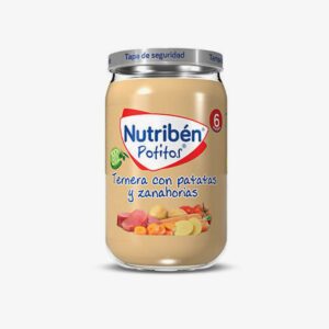 NUTRIBEN TERNERA CON PATATAS Y ZANAHORIAS 1 POTITO 235 G