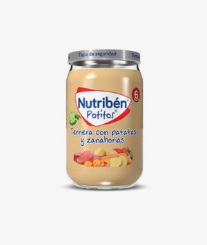 NUTRIBEN TERNERA CON PATATAS Y ZANAHORIAS 1 POTITO 235 G