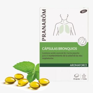 PRANAROM AROMAFORCE BRONQUIOS BIO 30 CAPSULAS