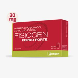 FISIOGEN FERRO FORTE 30 CAPSULAS