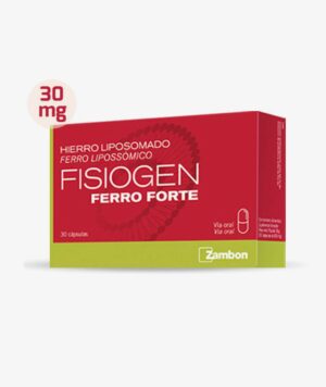 FISIOGEN FERRO FORTE 30 CAPSULAS