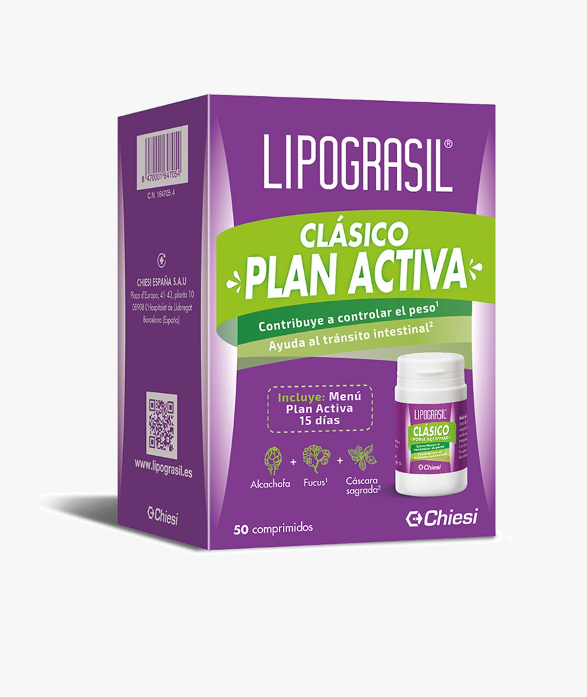 LIPOGRASIL DOBLE EFECTO CLASICO 50 COMPRIMIDOS