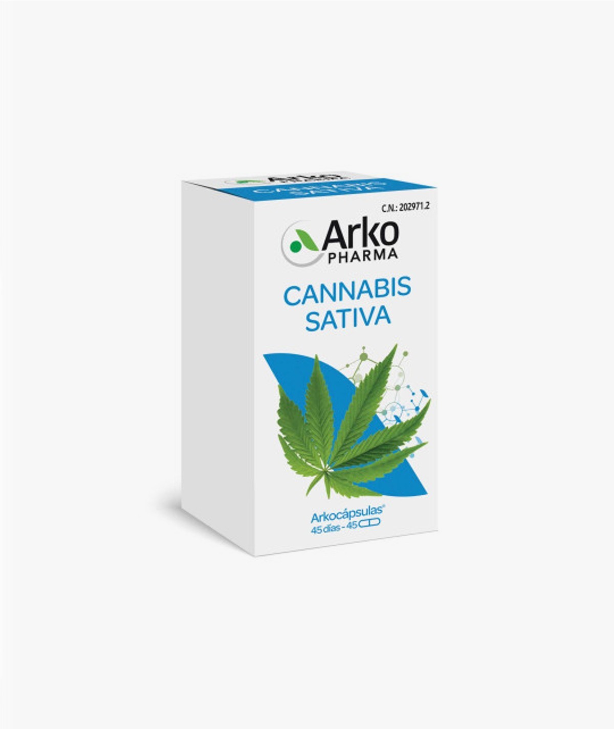 ARKOCAPSULAS CANNABIS SATIVA 45 CAPSULAS