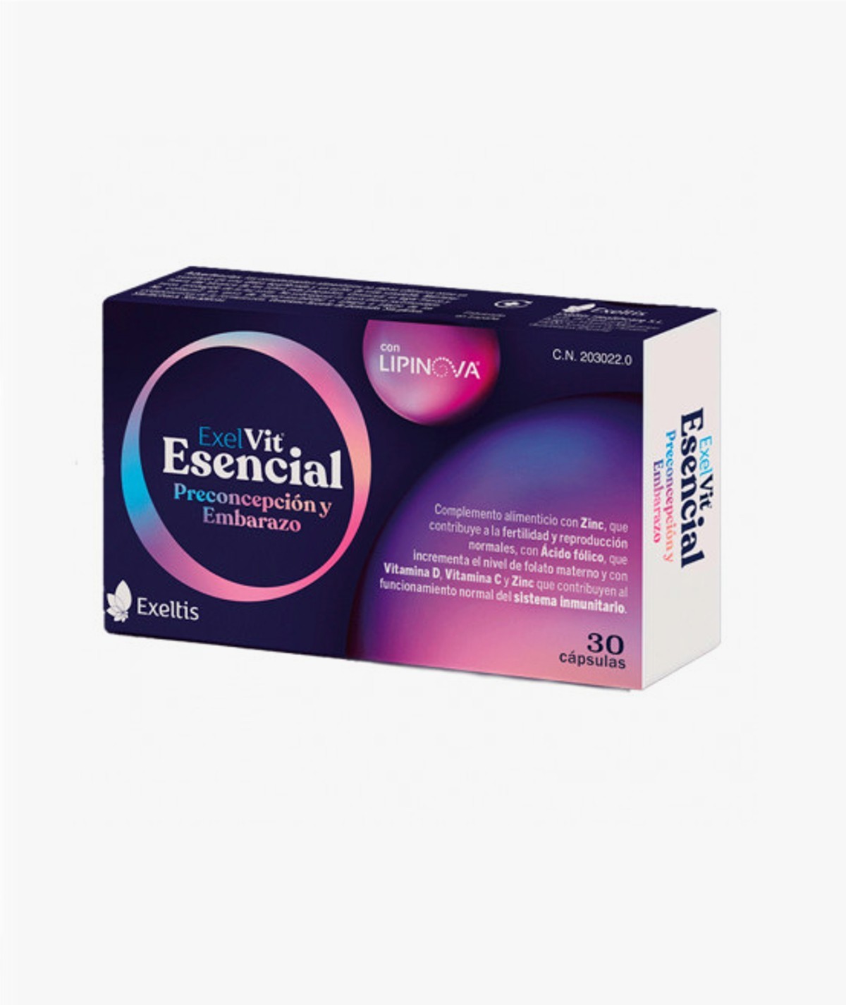 EXELVIT ESENCIAL 30 CAPSULAS