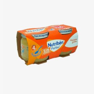 NUTRIBEN POTITOS MANZANA GOLDEN 2 ENVASES 120 G