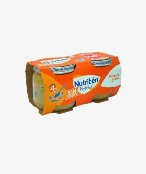 NUTRIBEN POTITOS MANZANA GOLDEN 2 ENVASES 120 G