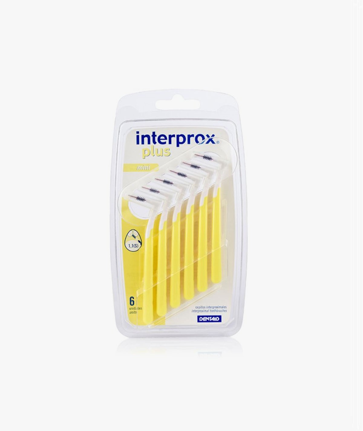 INTERPROX CEPILLO ESPACIO INTERPROXIMAL PLUS MINI 6 UNIDADES